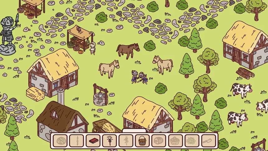 Скриншот 6 к игре Hidden Doodles: Medieval Town