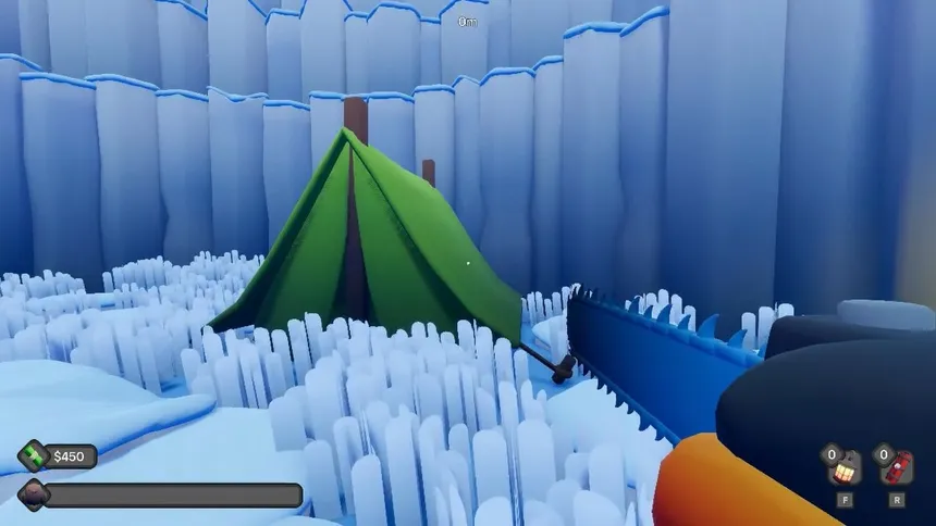 Скриншот 5 к игре Digging A Hole In Ice With A Chainsaw