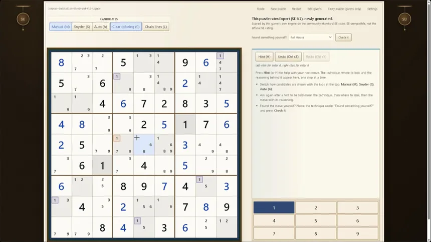 Скриншот 1 к игре Sudoku University