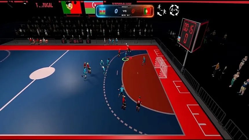 Скриншот 6 к игре Handball Thrill