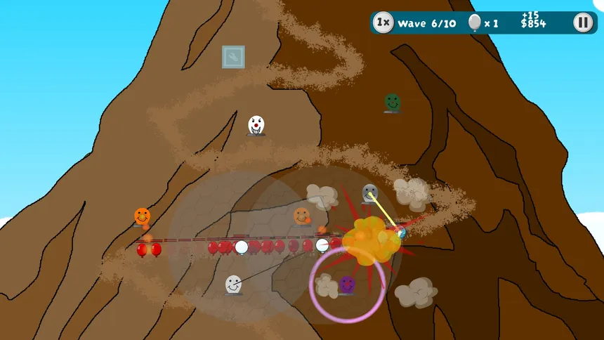 Скриншот 1 к игре Nozie Tower Defense XL