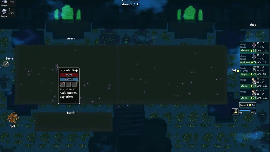 Скриншот 3 к игре ReFantasy Autobattler