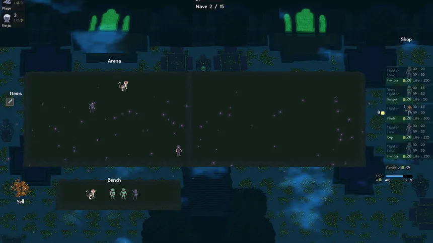 Скриншот 4 к игре ReFantasy Autobattler