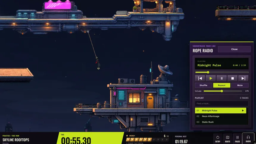 Скриншот 5 к игре Rope Ninja