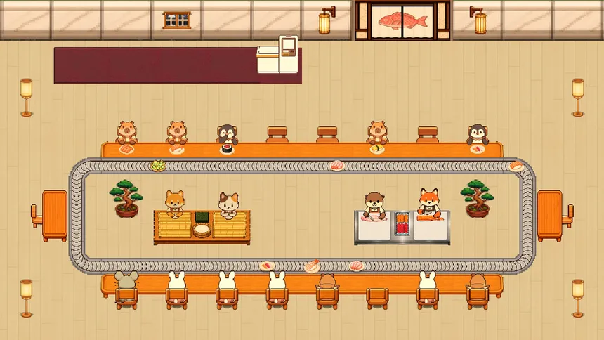 Скриншот 2 к игре Desk Sushi Idle