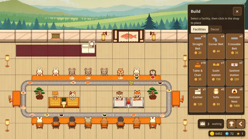 Скриншот 3 к игре Desk Sushi Idle