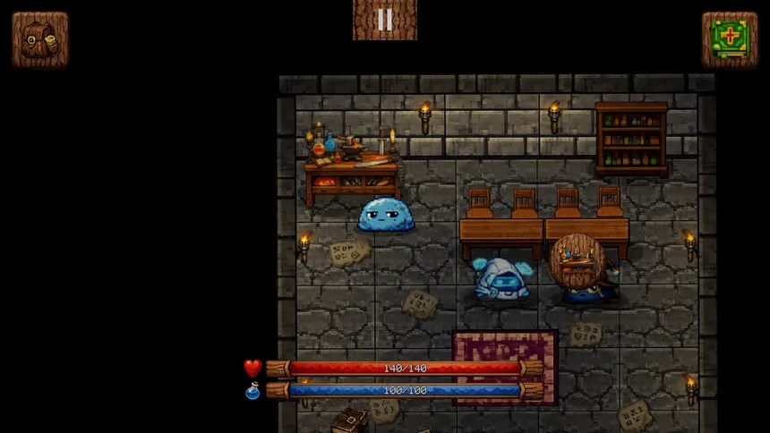 Скриншот 1 к игре Slime Slasher