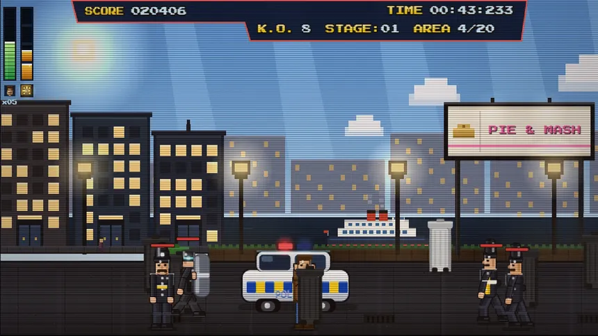 Скриншот 1 к игре Wheelie Bin Bash