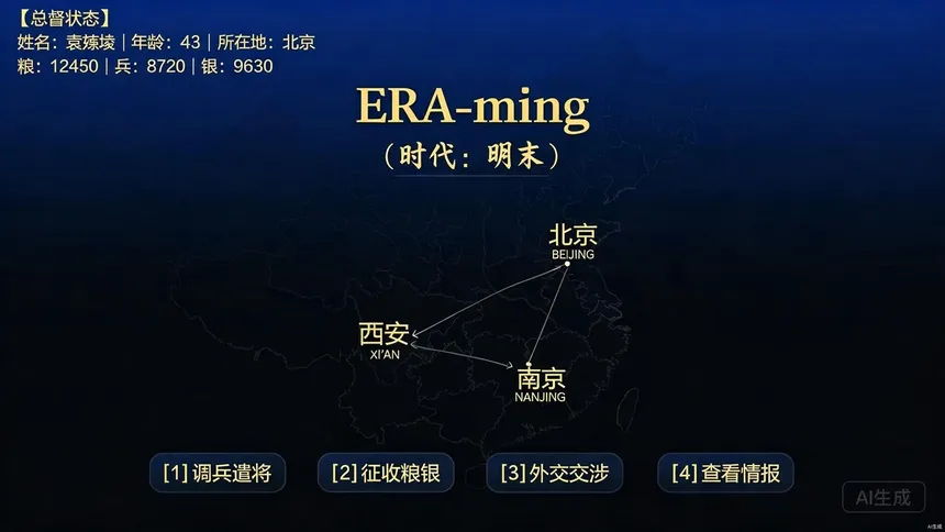 Скриншот 1 к игре ERA-ming（时代：明末）