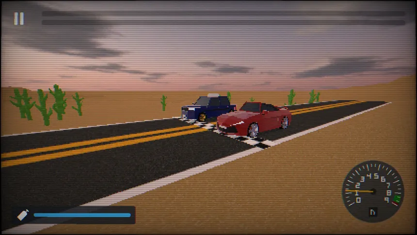 Скриншот 1 к игре Turbo Drag Racer 3000