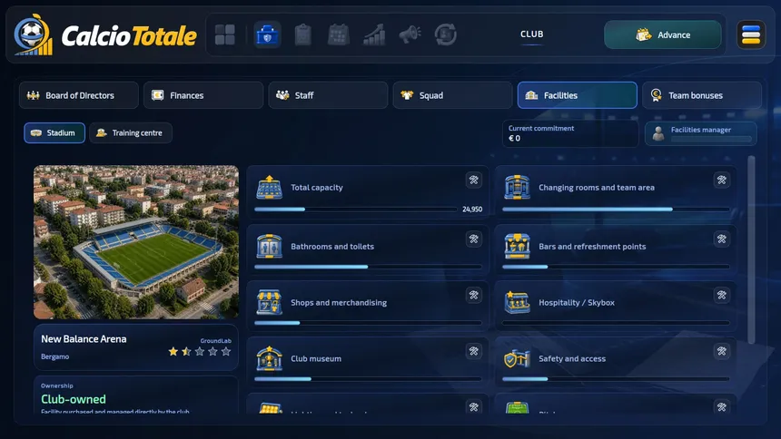 Скриншот 3 к игре Calcio Totale