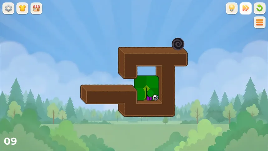 Скриншот 2 к игре Apple Worm: Logic Puzzle