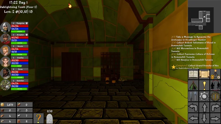 Скриншот 3 к игре The Mighty Wizard's Tale