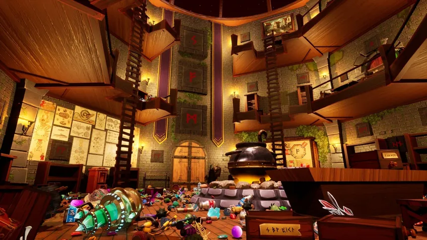 Скриншот 7 к игре Magical Rune Tower: Sort the Alchemist Tower