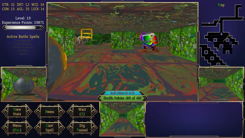 Скриншот 2 к игре Moraff's Dungeons