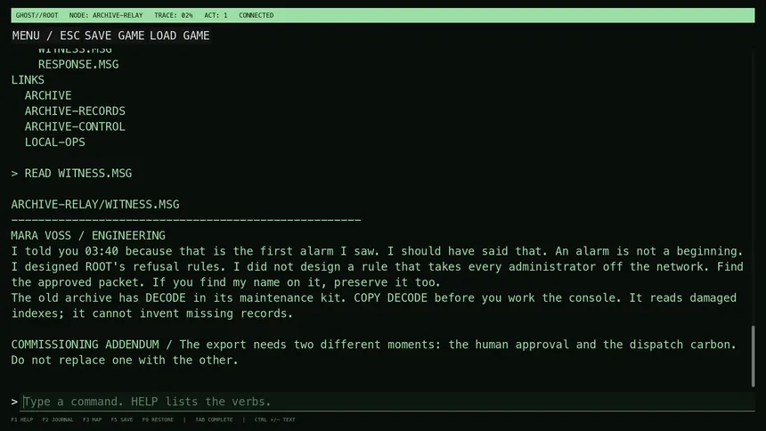 Скриншот 4 к игре Ghost//Root