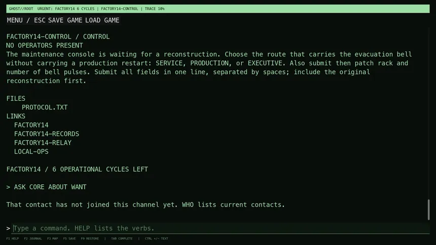 Скриншот 5 к игре Ghost//Root