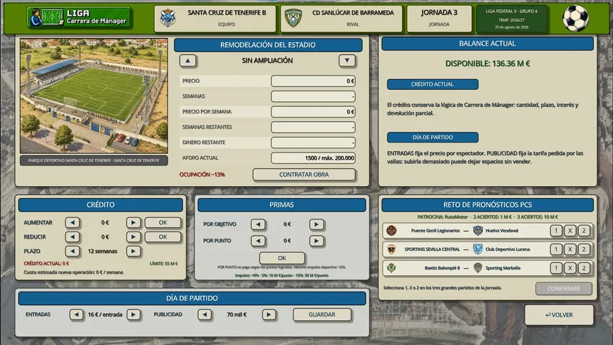 Скриншот 3 к игре PERSONAL COMPUTER SOCCER by David Minayo