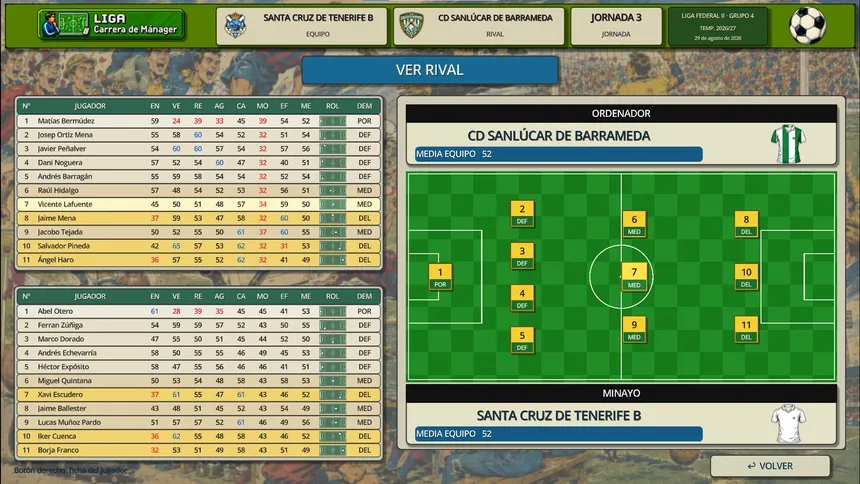 Скриншот 4 к игре PERSONAL COMPUTER SOCCER by David Minayo