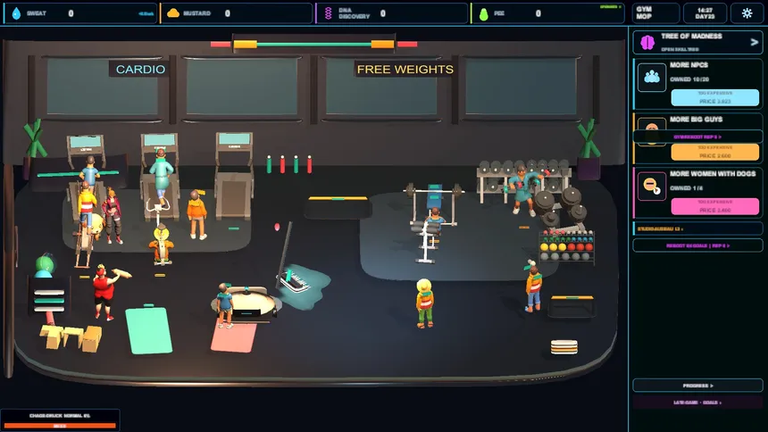 Скриншот 2 к игре Gym Mop Tycoon