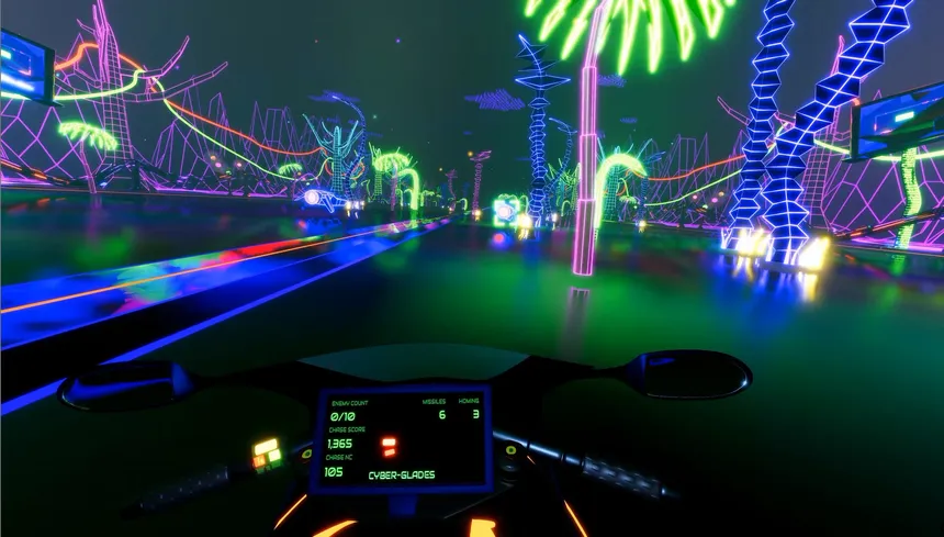 Скриншот 2 к игре Neon Chase