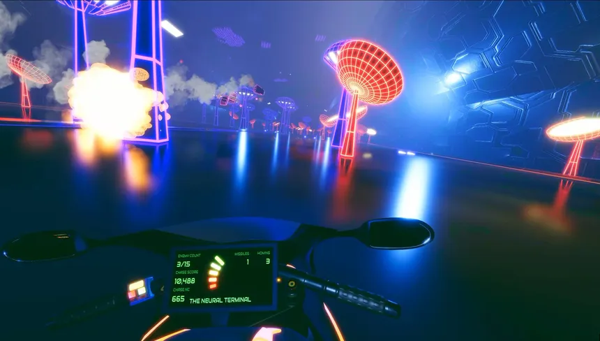 Скриншот 3 к игре Neon Chase