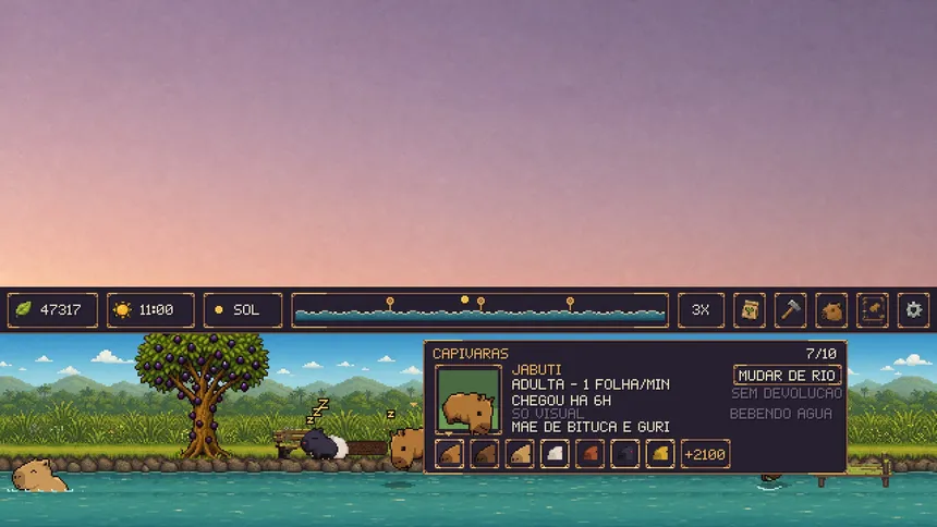 Скриншот 5 к игре Capivara Companion