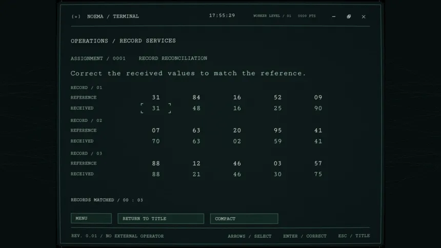 Скриншот 1 к игре NOEMA