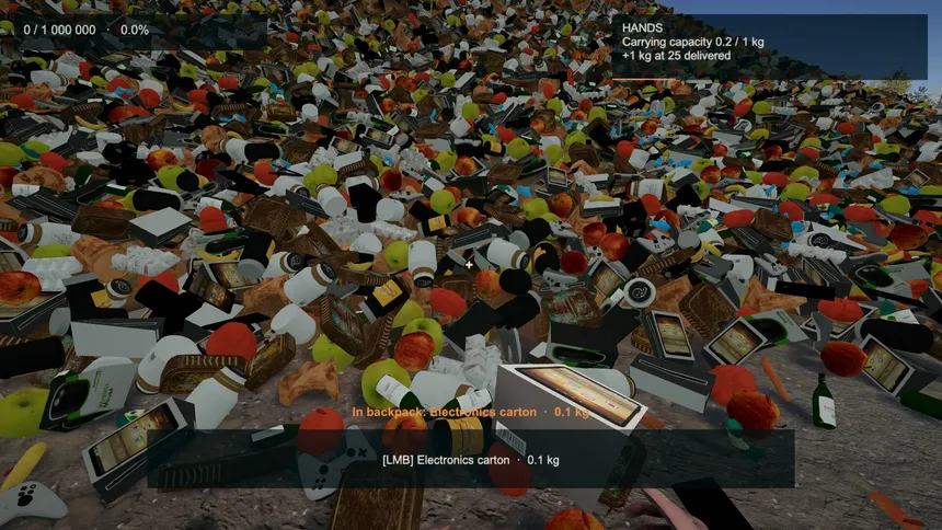 Скриншот 2 к игре Mixed Waste Tidy Up the Landfill