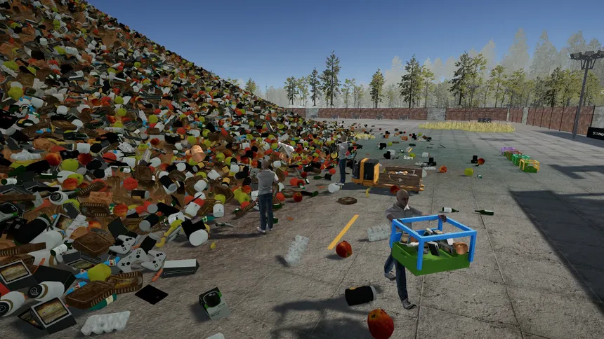 Скриншот 5 к игре Mixed Waste Tidy Up the Landfill