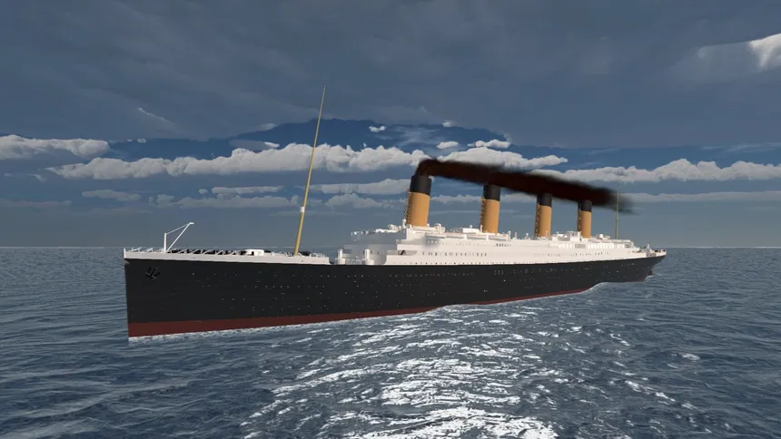 Скриншот 1 к игре Aboard Titanic