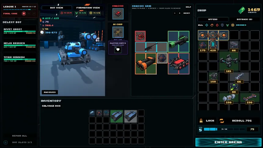 Скриншот 2 к игре Battle Bot Tactics