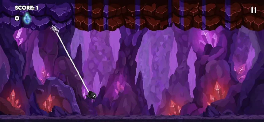 Скриншот 1 к игре Swingy Spider