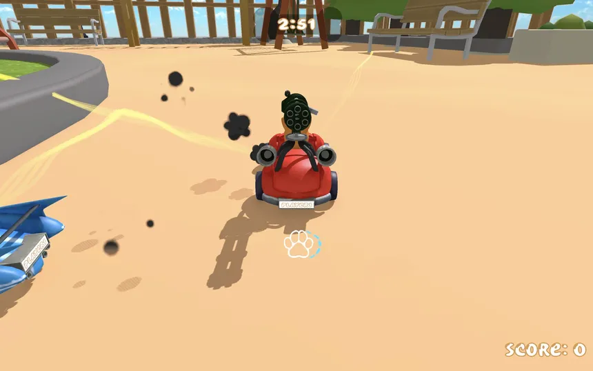 Скриншот 2 к игре Corgi Battle Cars