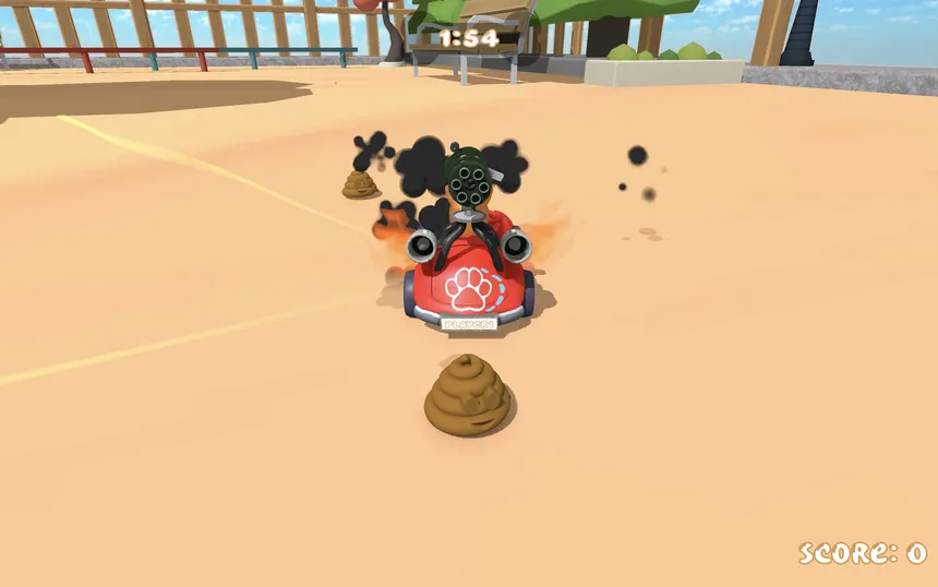 Скриншот 3 к игре Corgi Battle Cars