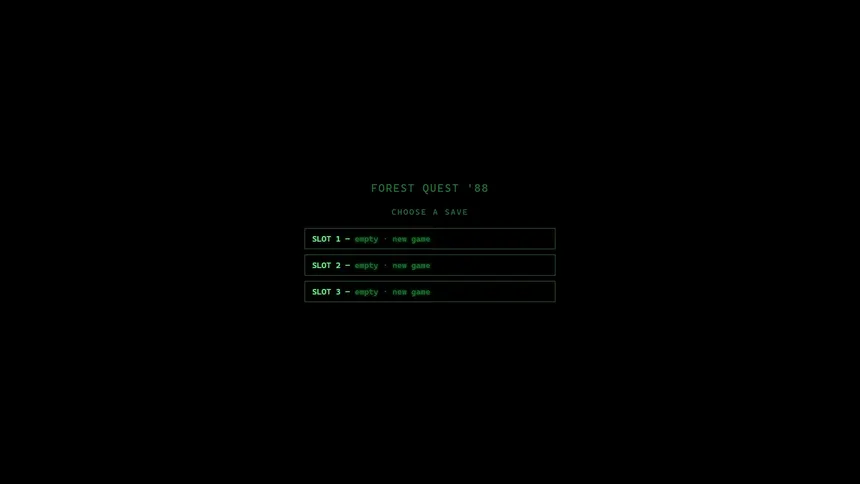 Скриншот 1 к игре Forest Quest 88
