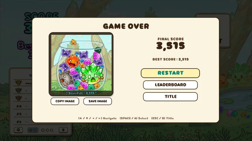 Скриншот 6 к игре Slimefall