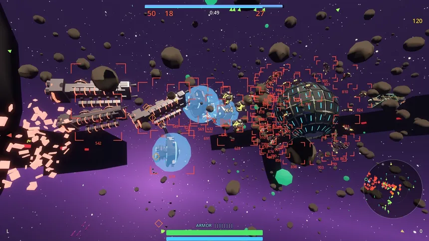 Скриншот 1 к игре RageRoids