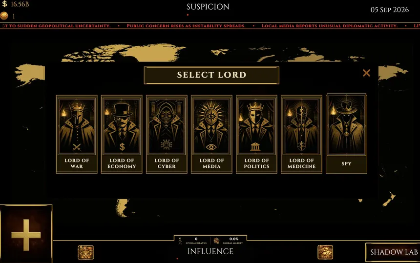 Скриншот 3 к игре Shadow Rulers: World Order