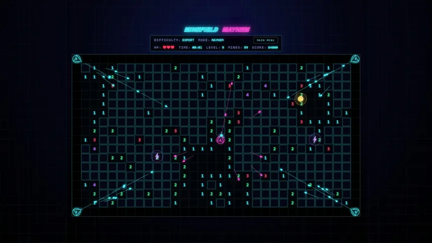 Скриншот 1 к игре Minefield Mayhem