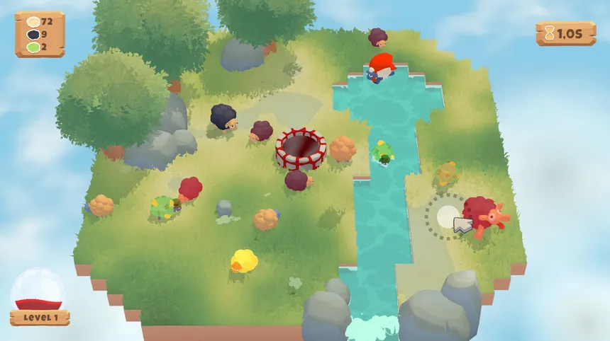 Скриншот 1 к игре Sheep Goes Boom!