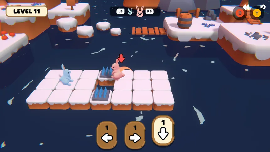 Скриншот 1 к игре Dual Bunnies