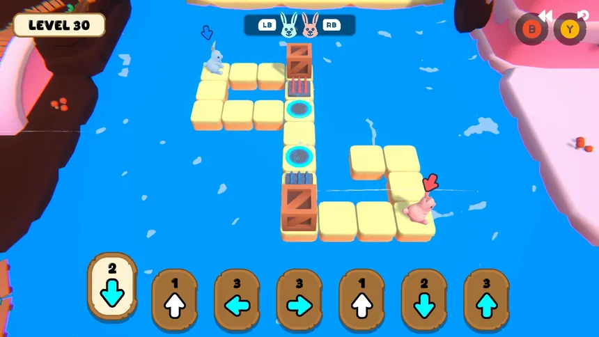 Скриншот 4 к игре Dual Bunnies