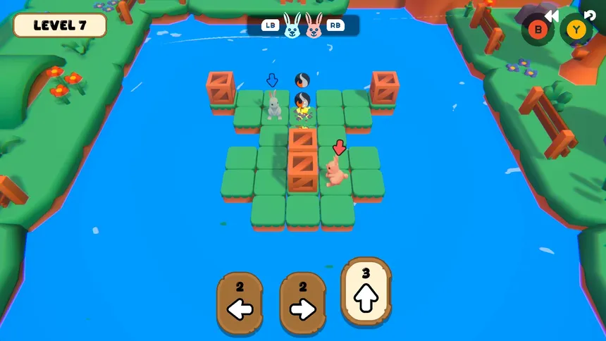 Скриншот 6 к игре Dual Bunnies