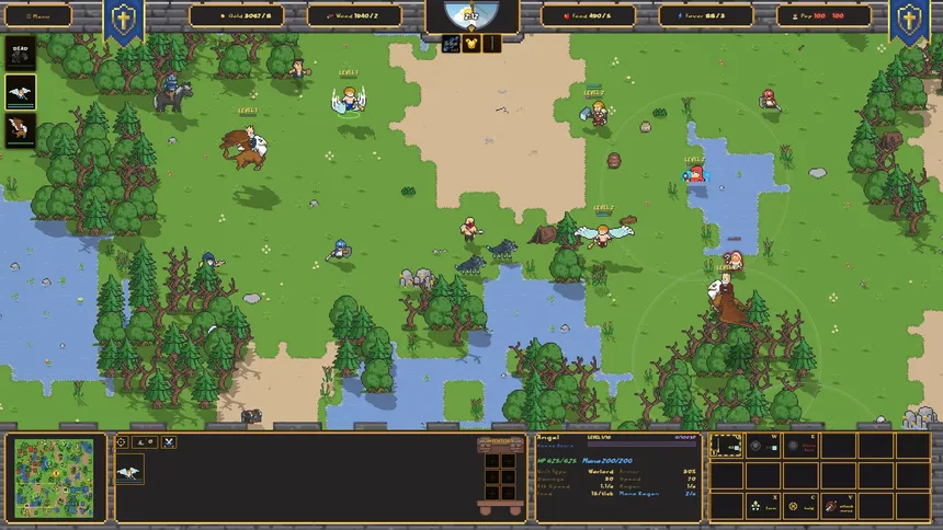 Скриншот 1 к игре Warlords of Archaios Online