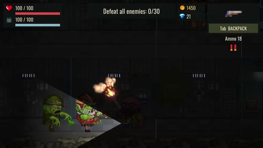 Скриншот 5 к игре Alcatraz: Zombie Outbreak