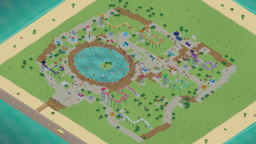 Скриншот 3 к игре Splash Park Tycoon