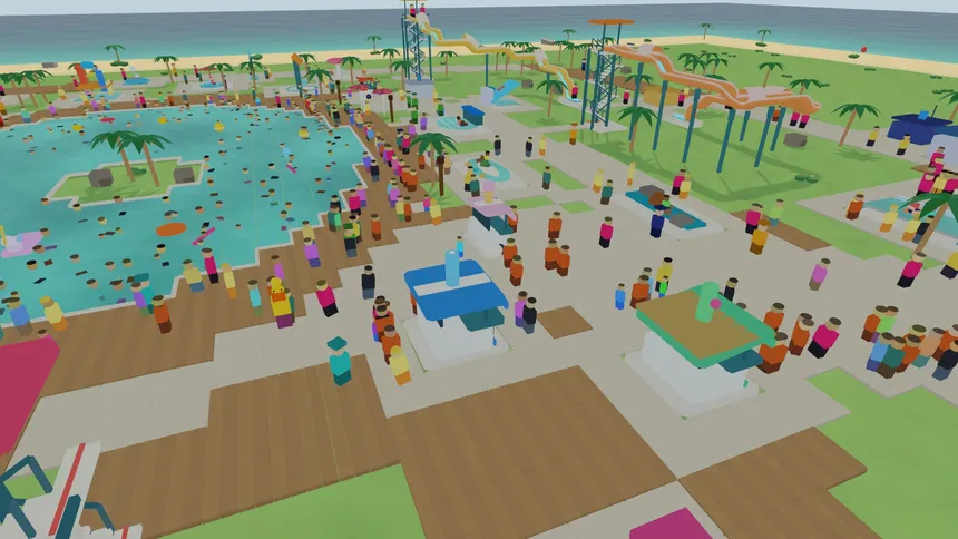 Скриншот 7 к игре Splash Park Tycoon