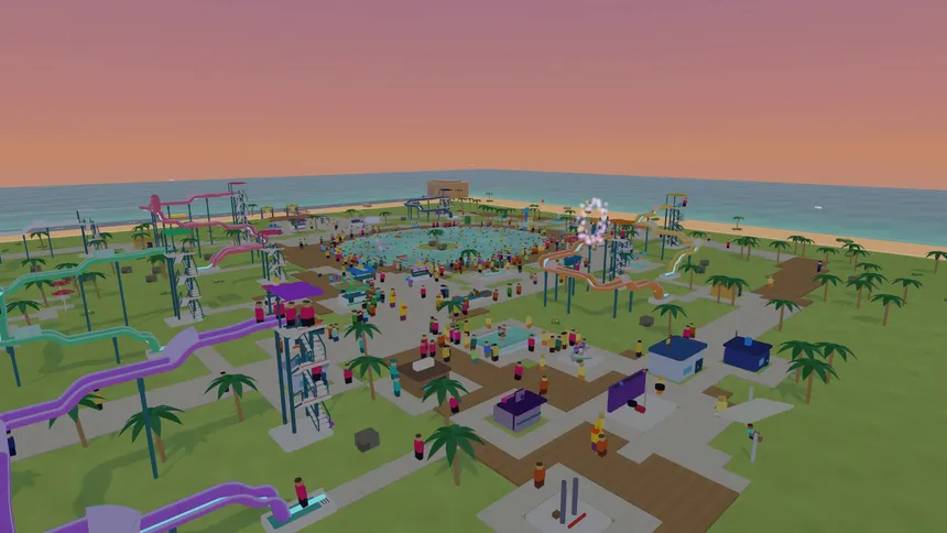 Скриншот 8 к игре Splash Park Tycoon