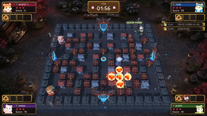 Скриншот 1 к игре Hamsuri : Bomb Festival